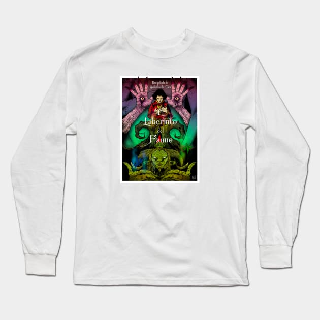 Pan's labyrinth Long Sleeve T-Shirt by forcefedartanddesign